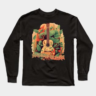 Nature Guitar Long Sleeve T-Shirt